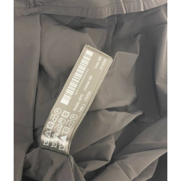 Massimo Dutti Womens Mini Dress Large Black Beaded Wool Blend Semi 9210/954 NWT - Picture 15 of 16